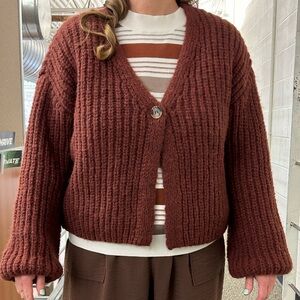 NWT Gentle Fawn Cozy Knit Cardigan Sweater